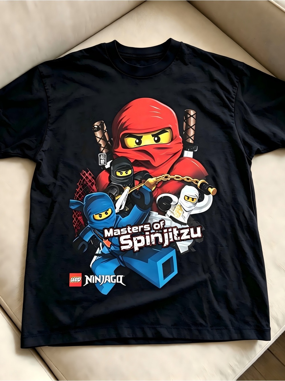 LEGO Ninjago Masters of Spinjitzu Graphic  Womens Mens T-shirt Unisex